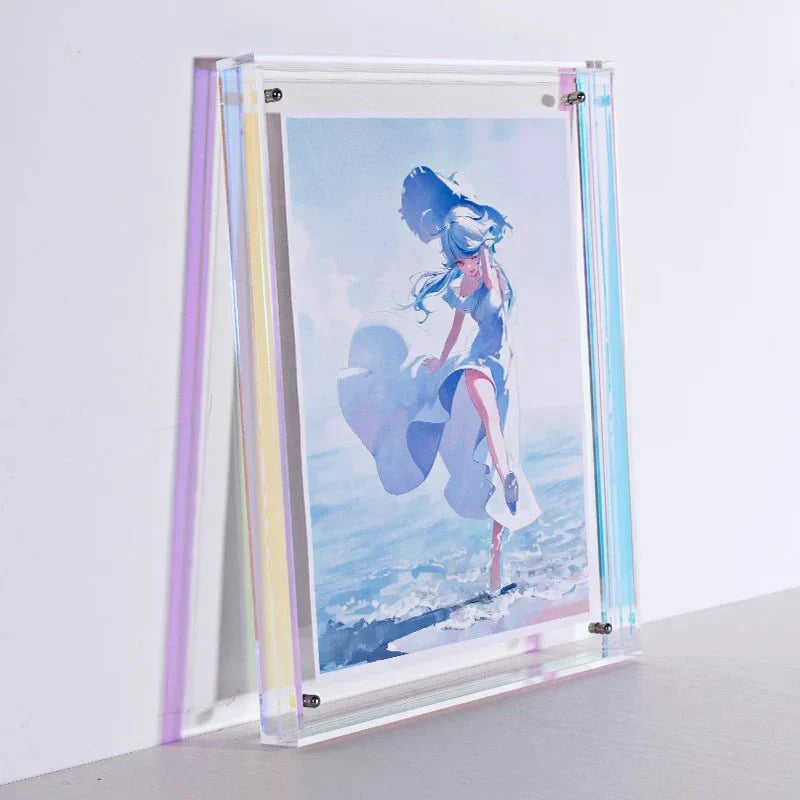 Modern Colorful Clear Acrylic Photo Frame