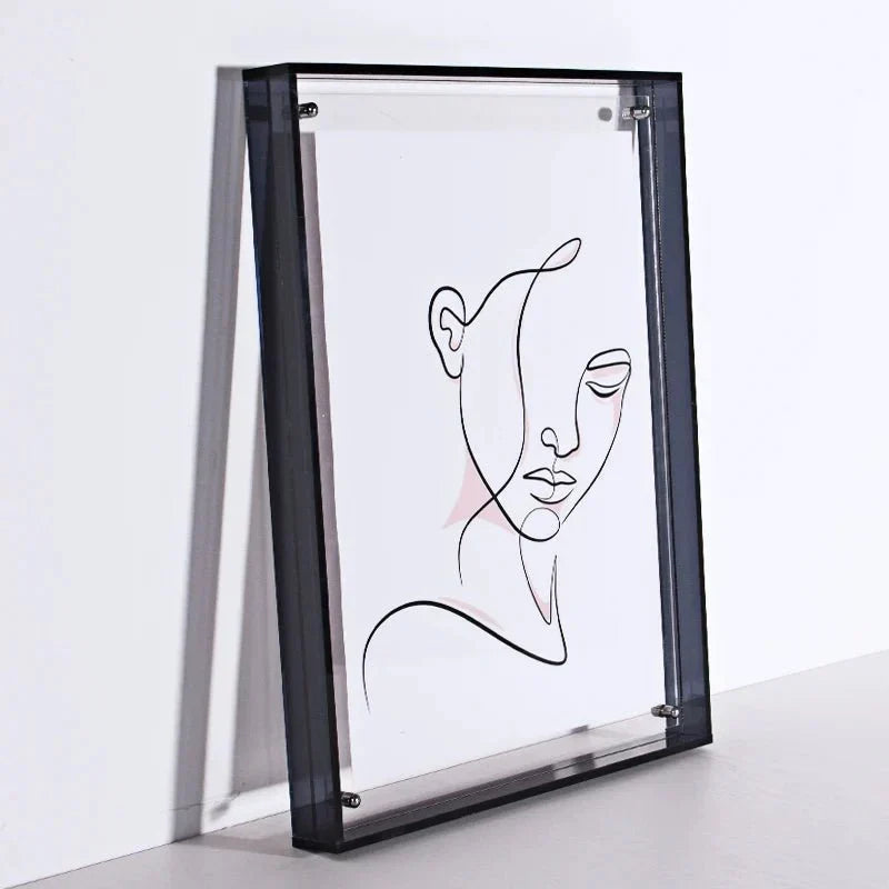 Modern Colorful Clear Acrylic Photo Frame