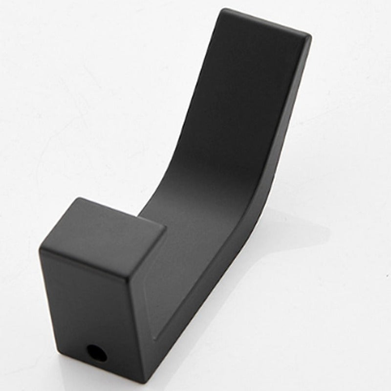 Modern Decorative Aluminum Wall Hooks - Coat Hooks in Black/White