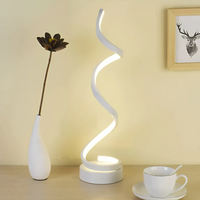 Modern Dimmable Spiral Table Lamp