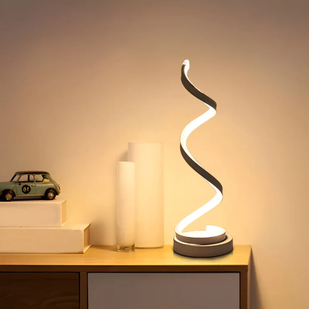 Modern Dimmable Spiral Table Lamp
