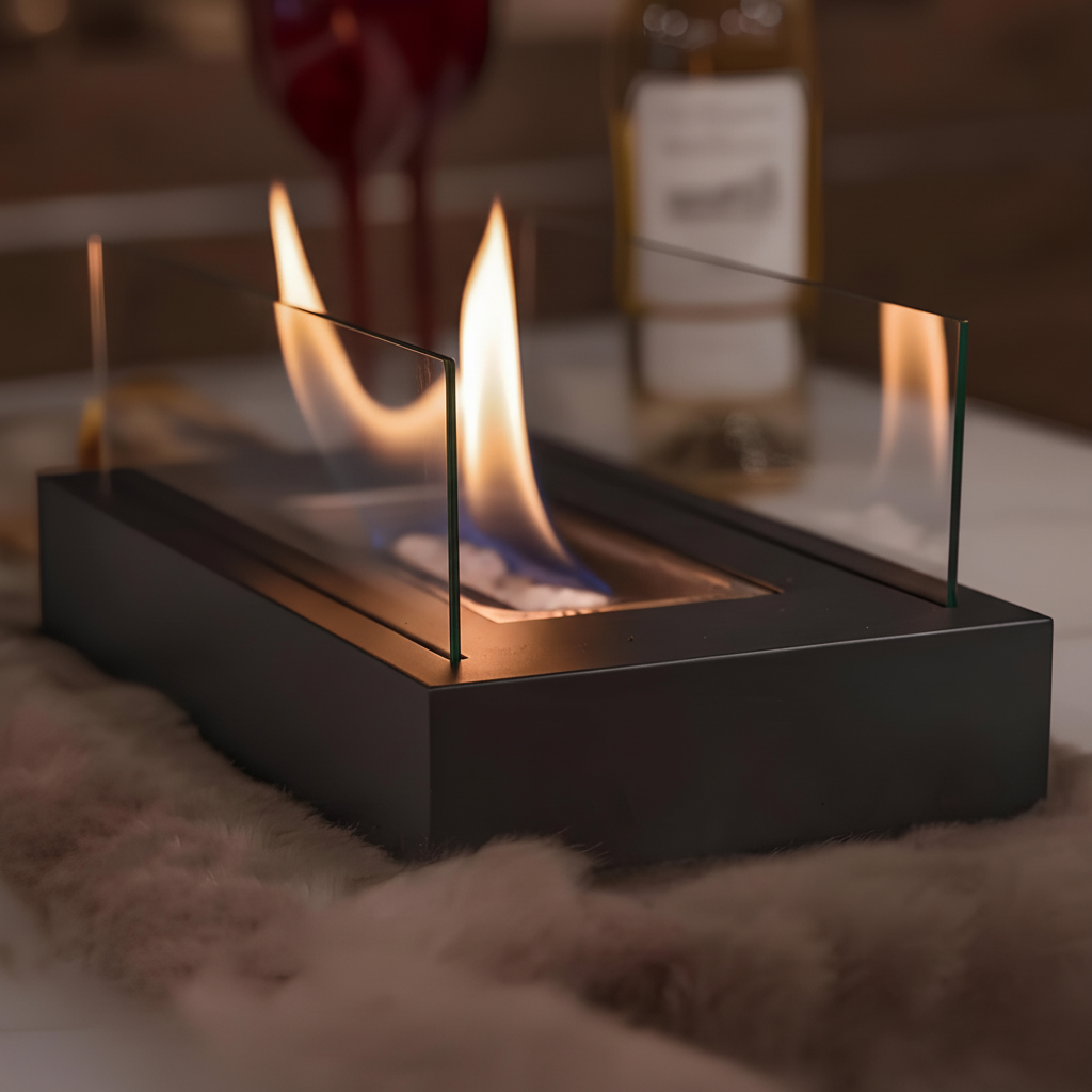 Modern Indoor and Outdoor Fire Feature