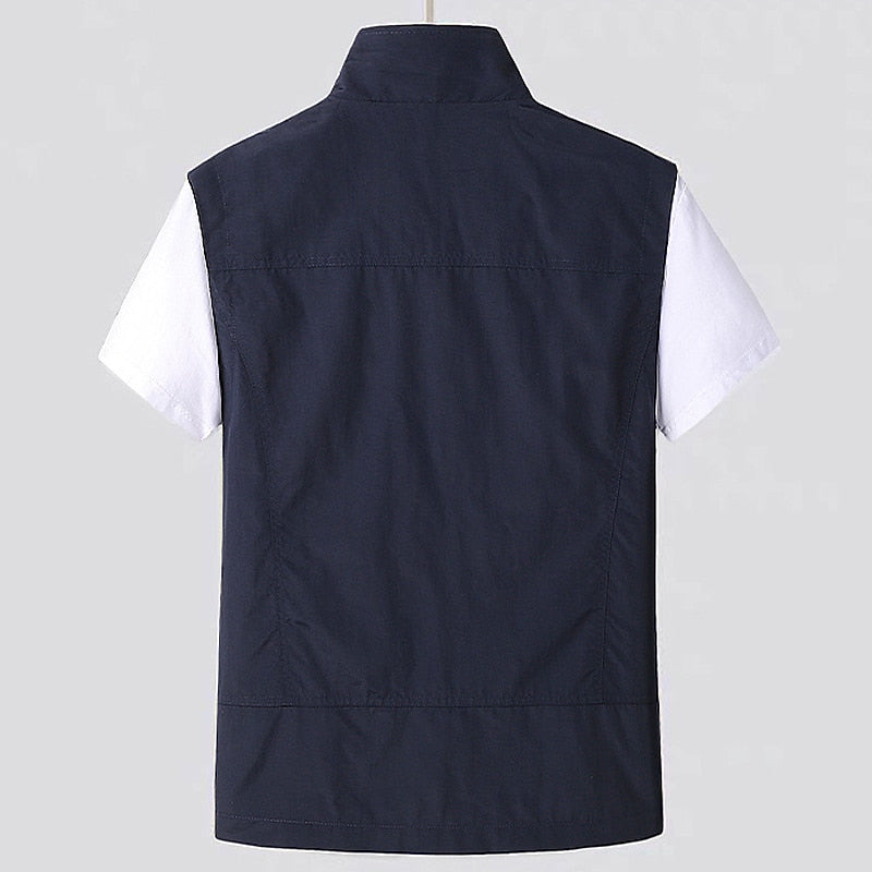 Modern Men's All-Season Vest - Stylish & Comfortable