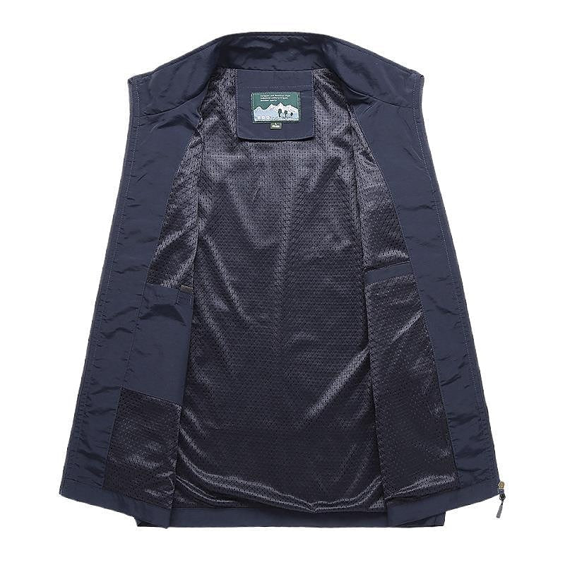 Modern Men's All-Season Vest - Stylish & Comfortable
