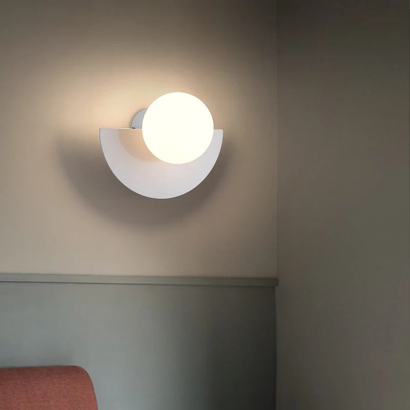 Modern Nordic Semicircular Wall Light