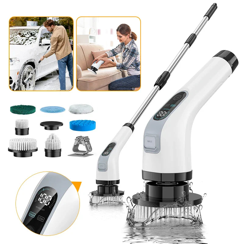 Multifunctional Cordless Electric Cleaning Brush