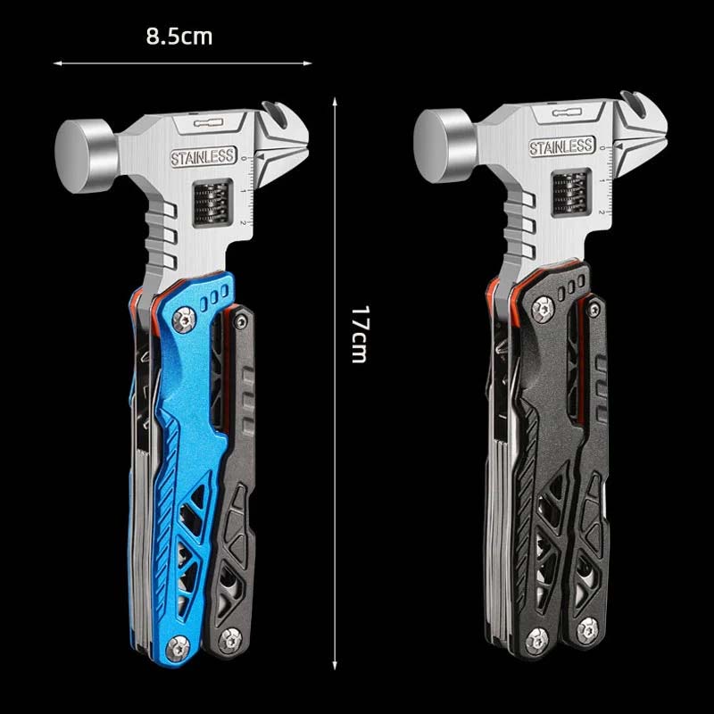 Multifunctional Stainless Steel Folding Hammer Multitool