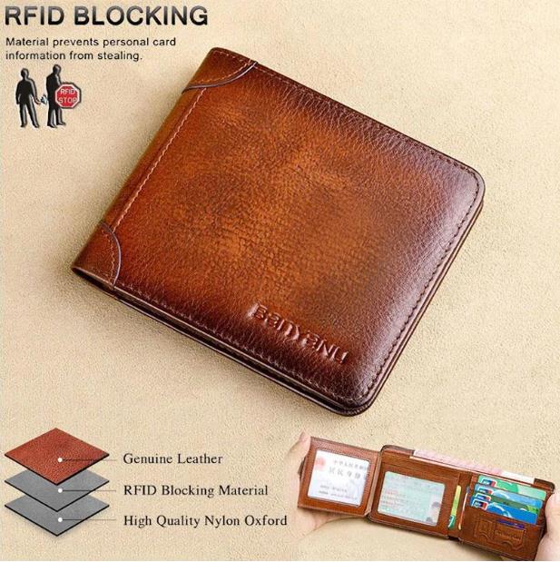 Multifunctional Wallet with RFID Protection