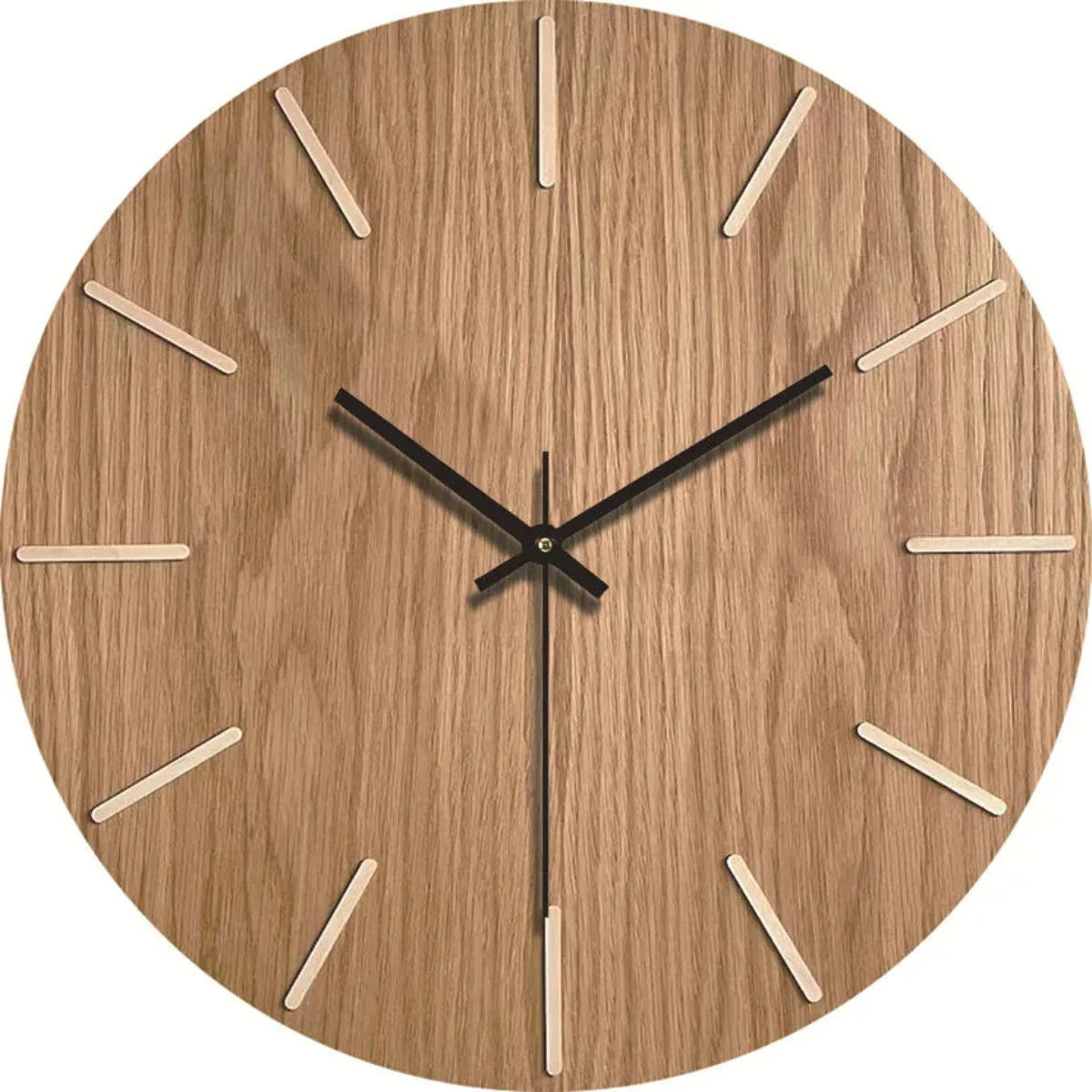 Nature-Inspired Wall Clock, Ideal for Any Interior