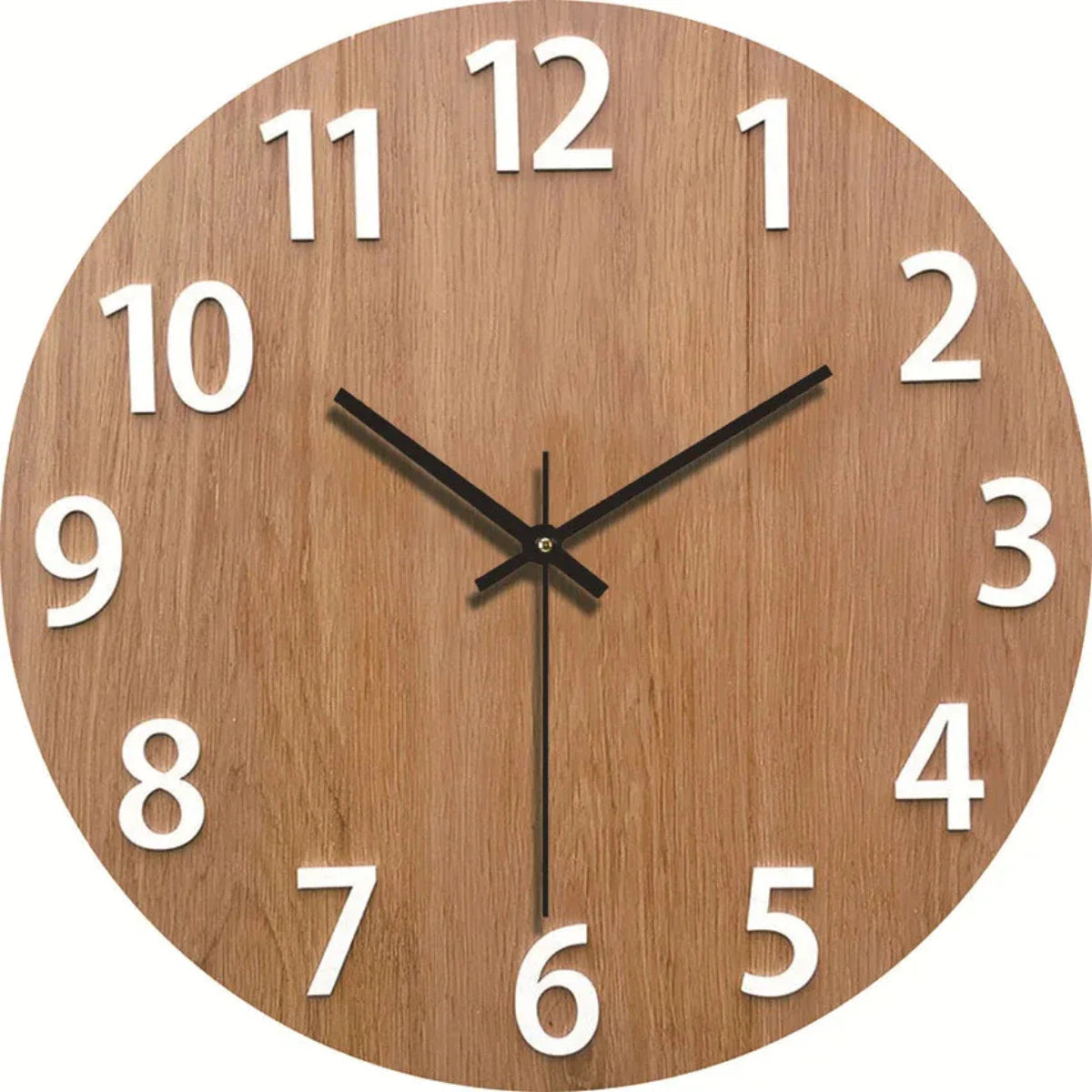 Nature-Inspired Wall Clock, Ideal for Any Interior