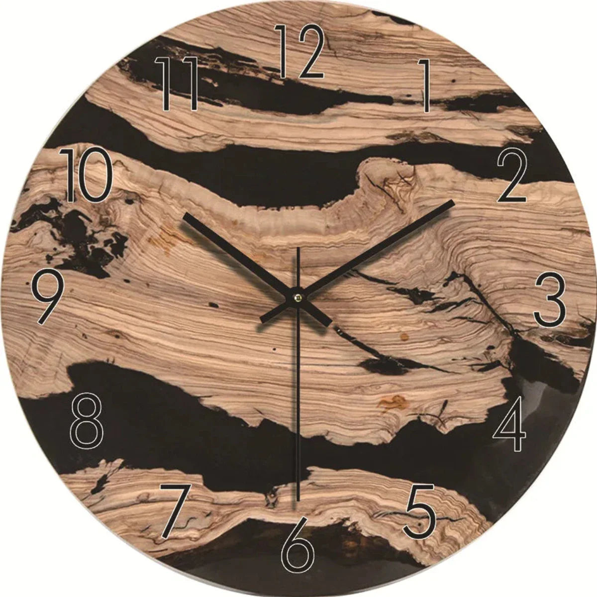 Nature-Inspired Wall Clock, Ideal for Any Interior