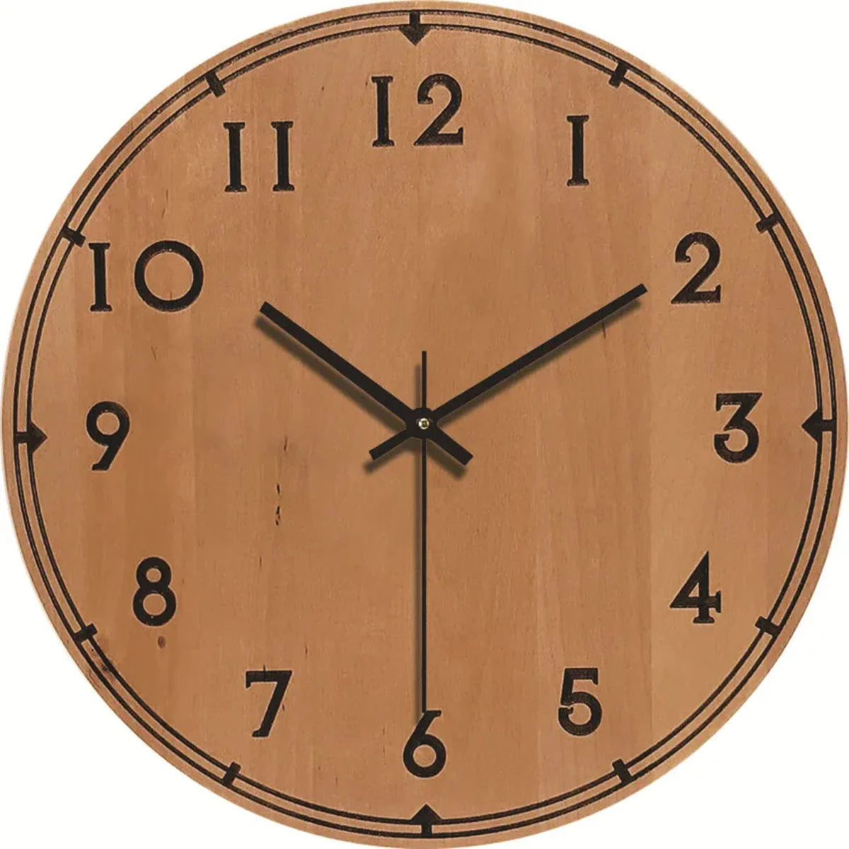 Nature-Inspired Wall Clock, Ideal for Any Interior