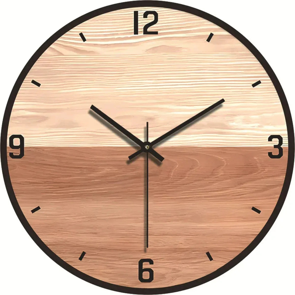 Nature-Inspired Wall Clock, Perfect for Any Interior