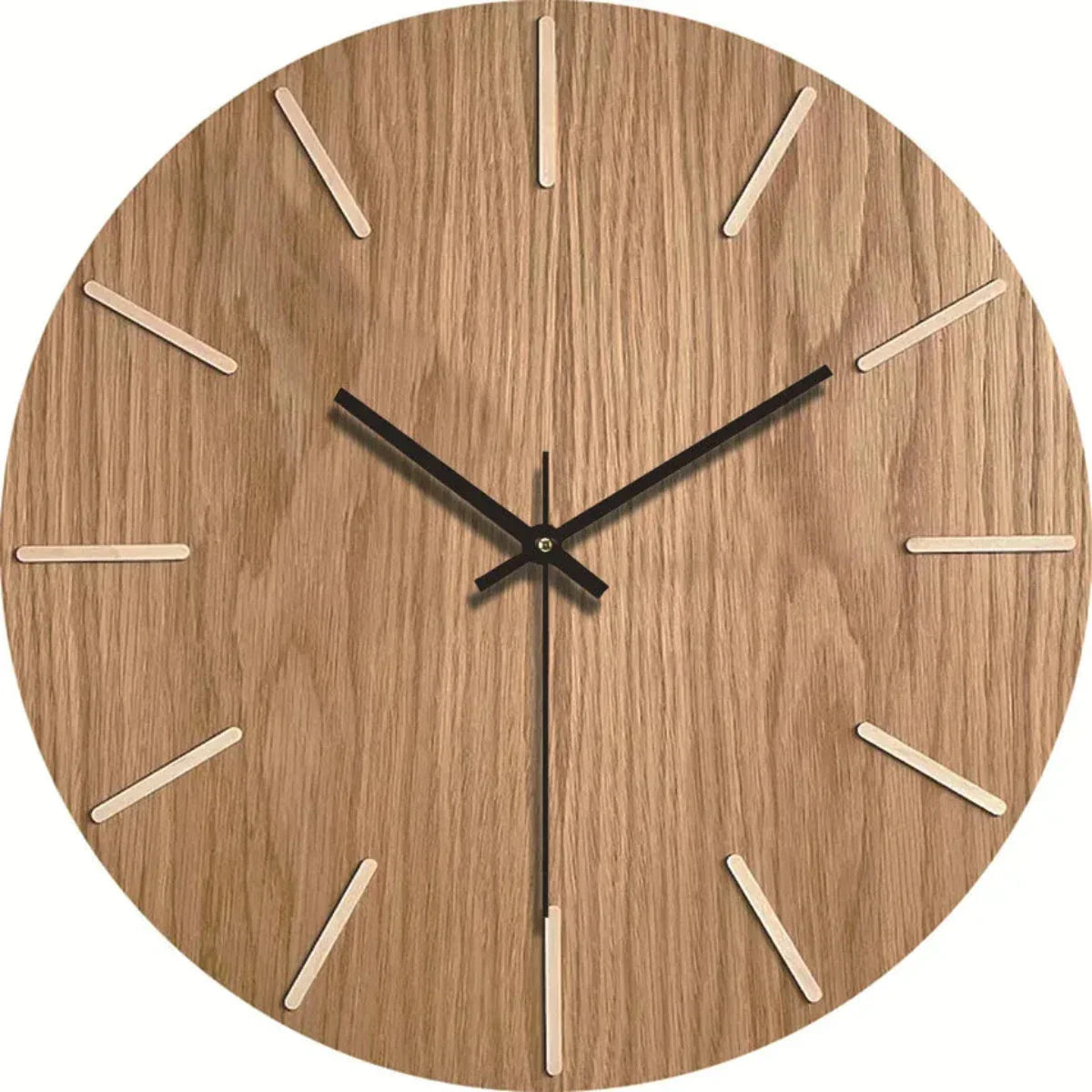 Nature-Inspired Wall Clock, Perfect for Any Interior