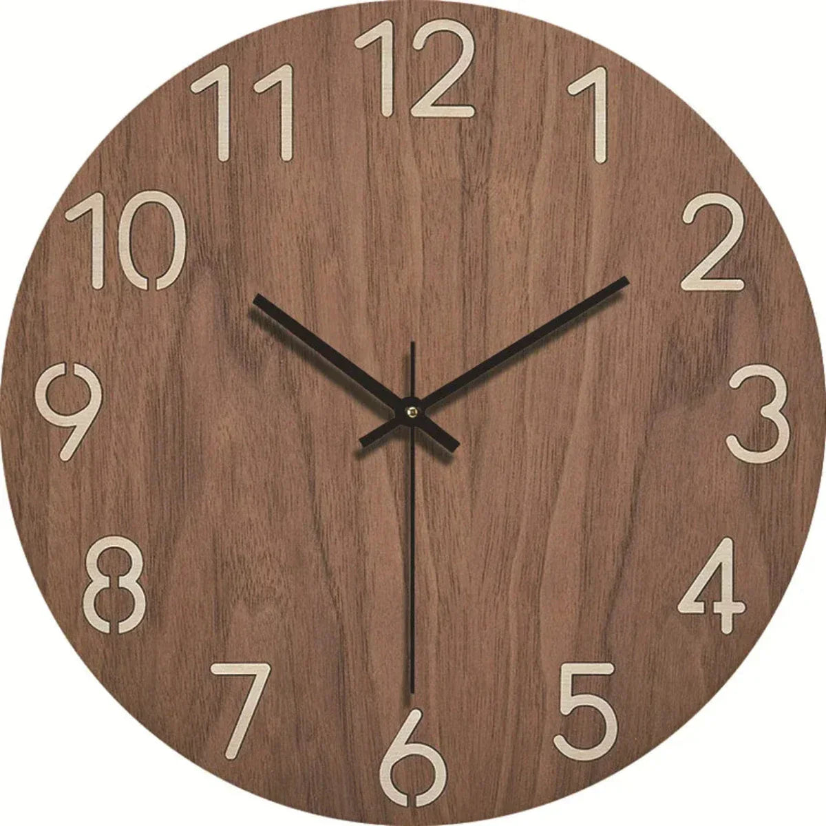 Nature-Inspired Wall Clock, Perfect for Any Interior