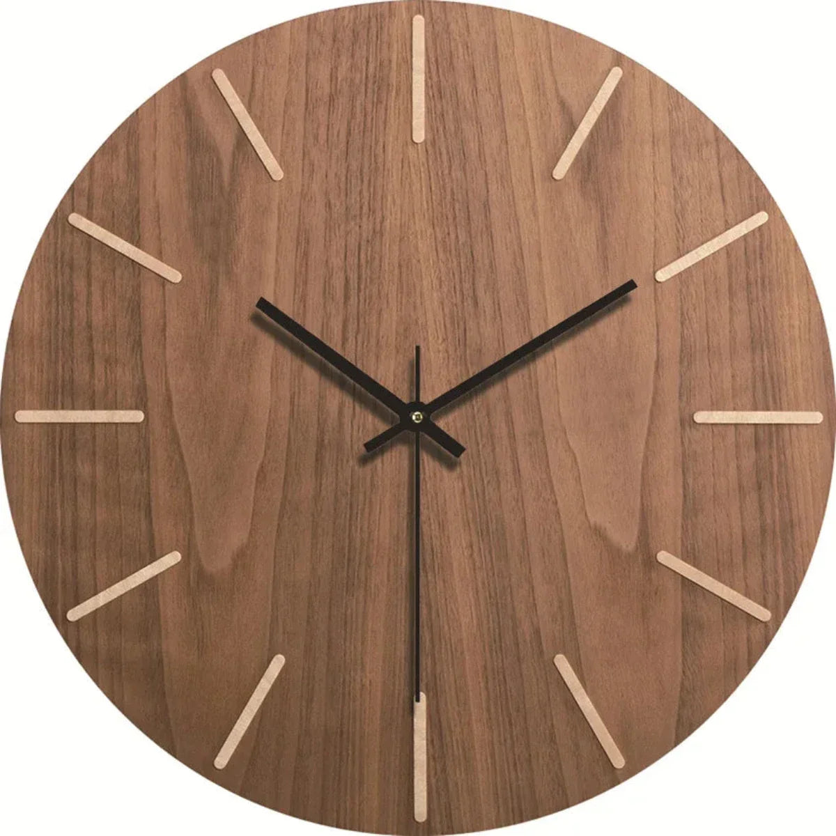 Nature-Inspired Wall Clock, Perfect for Any Interior