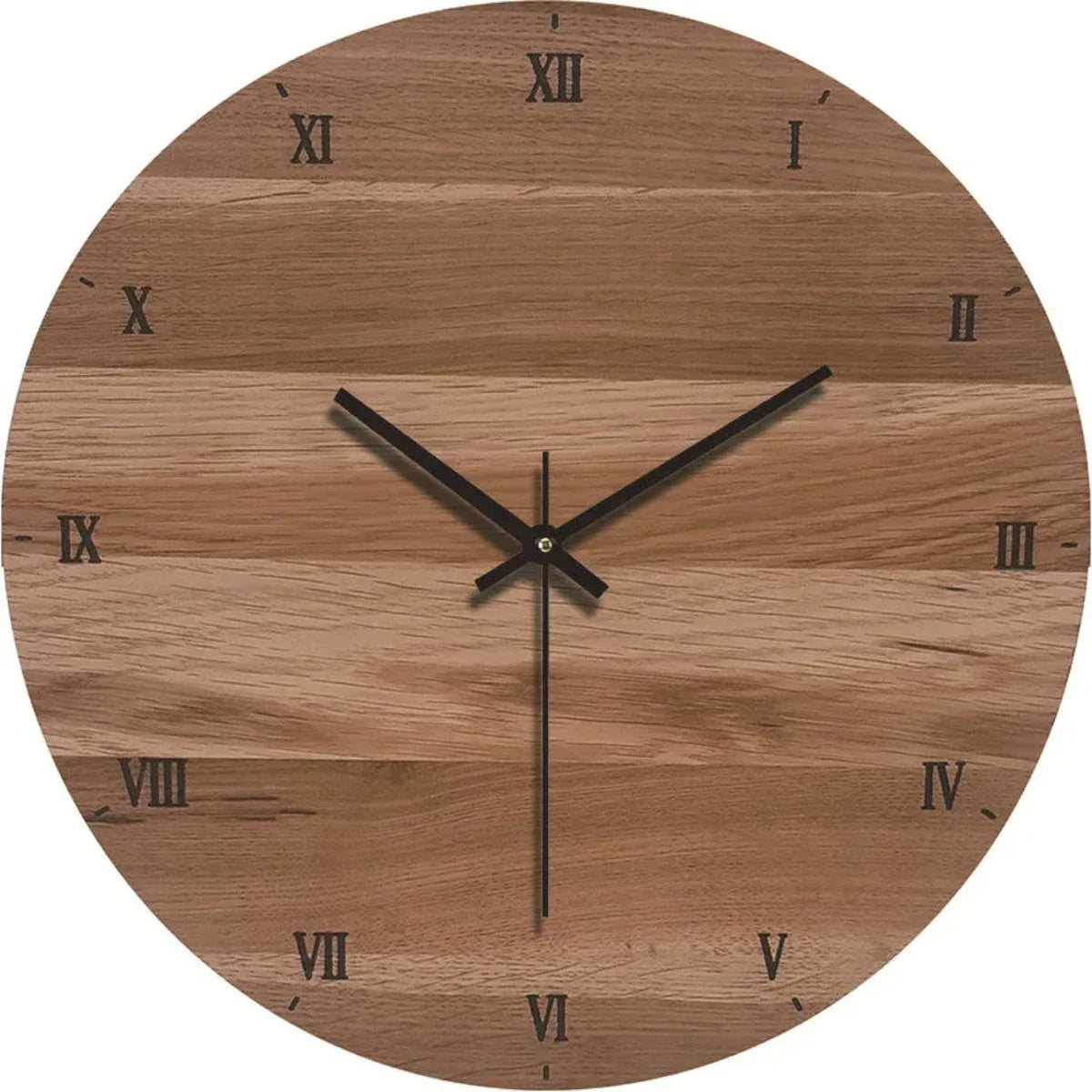 Nature-Inspired Wall Clock, Perfect for Any Interior
