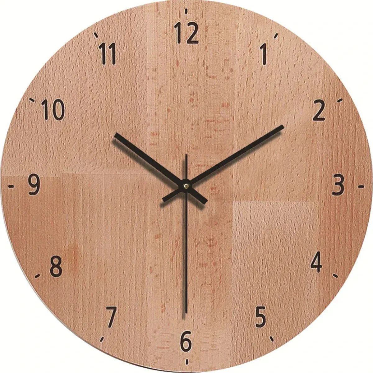 Nature-Inspired Wall Clock, Perfect for Any Interior