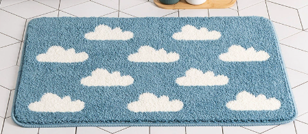 Non-Slip Microfiber Bath Mat