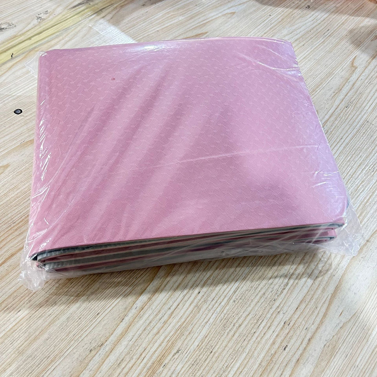 Non-slip training mat with textured design