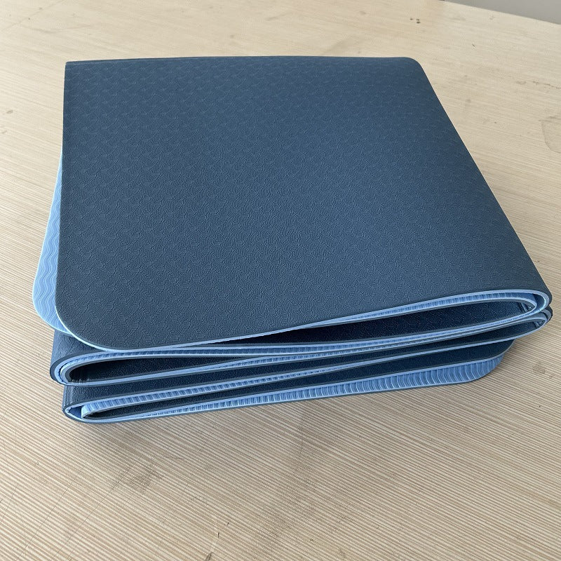 Non-slip training mat with textured design