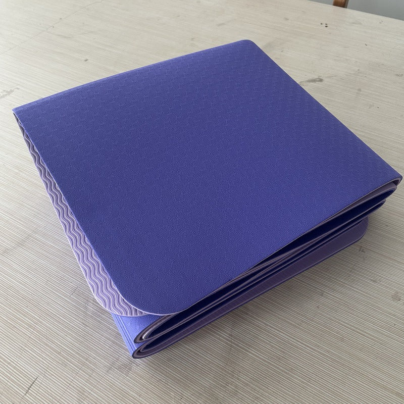 Non-slip training mat with textured design