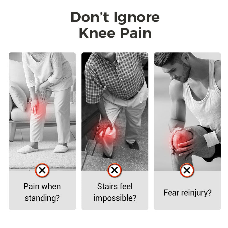 Open-Patella Knee Support with Adjustable Straps for Sports and Recovery