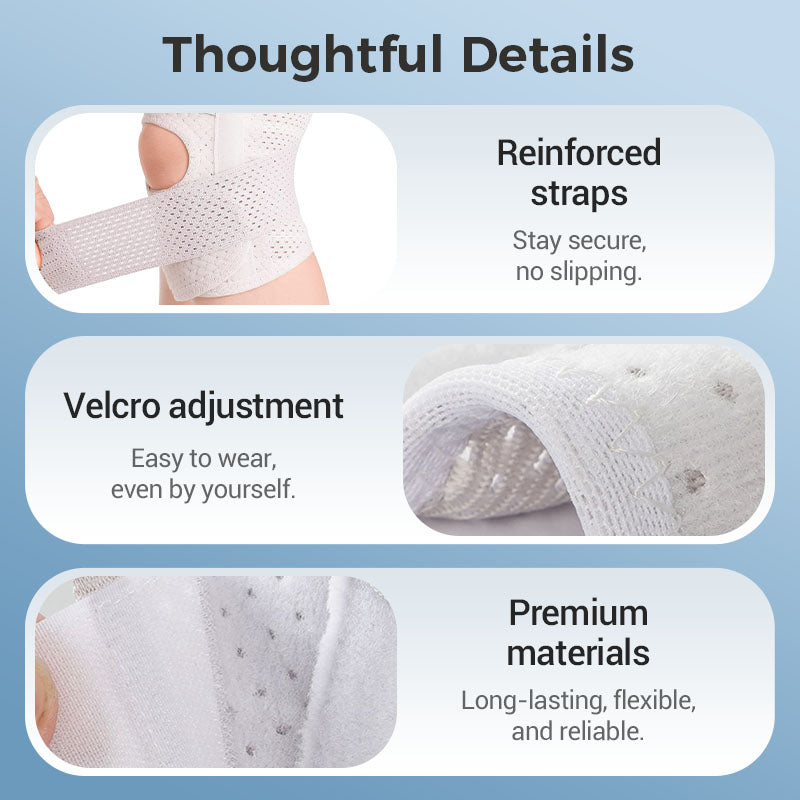 Open-Patella Knee Support with Adjustable Straps for Sports and Recovery