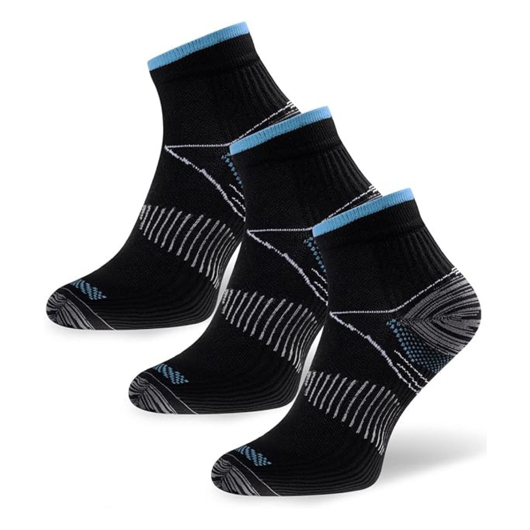 Orthopedic Compression Socks - Black and White