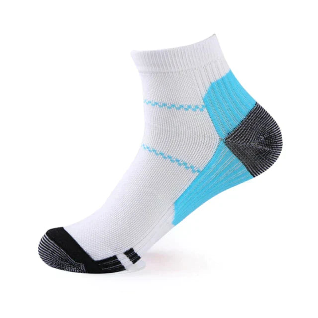 Orthopedic Compression Socks - Black and White