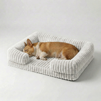 Orthopedic Sofa-Style Dog Bed
