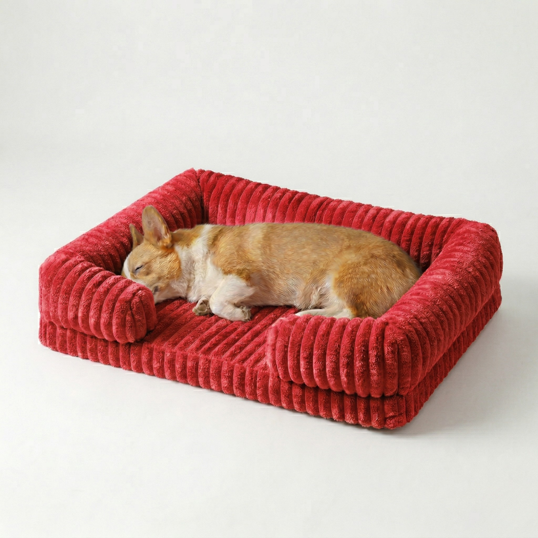 Orthopedic Sofa-Style Dog Bed