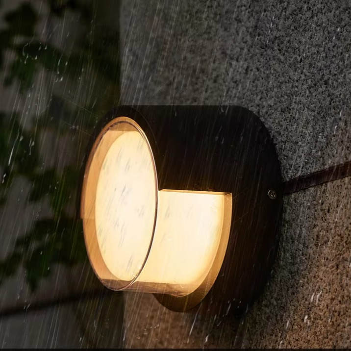 Outdoor Wall Lamp with Motion Sensor