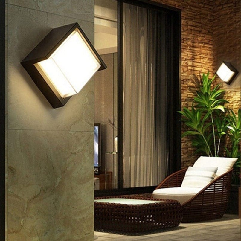 Outdoor Wall Lamp with Motion Sensor