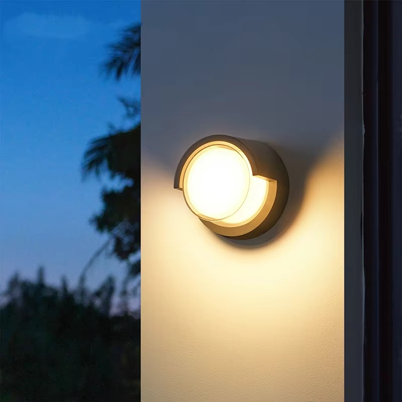 Outdoor Wall Lamp with Motion Sensor