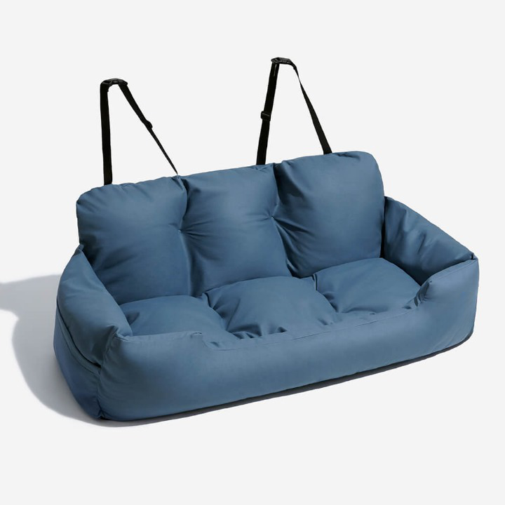 Pet Car Seat Bed for Dogs - Safe Travel & Comfort