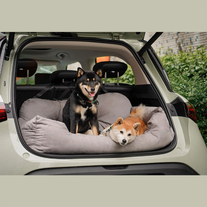 Pet Car Seat Bed for Dogs - Safe Travel & Comfort