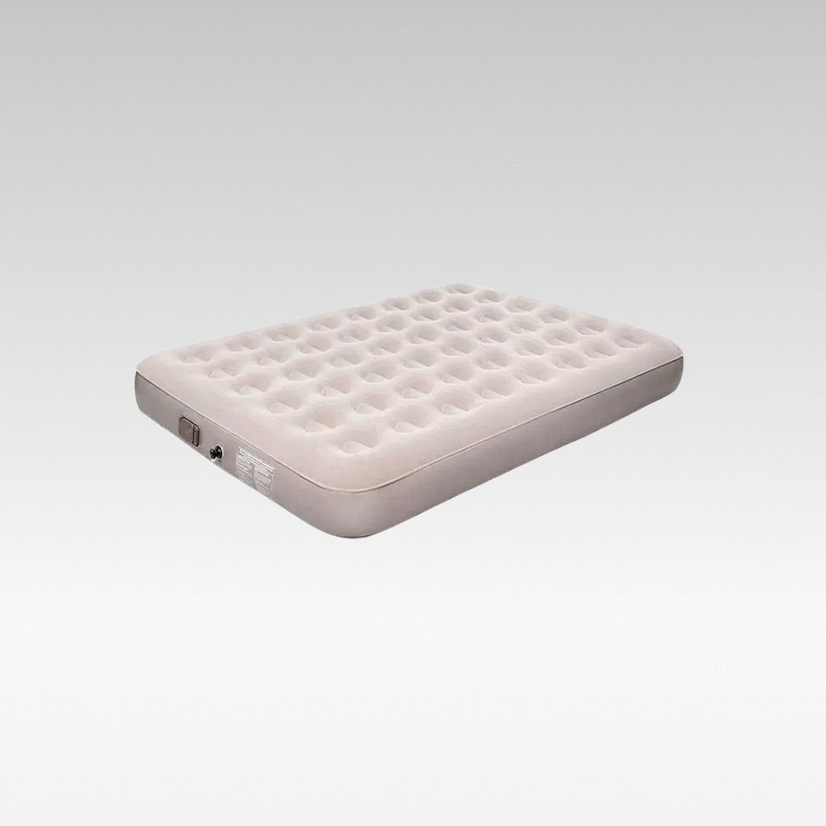 Plush Inflatable Air Mattress with Built-in Pump