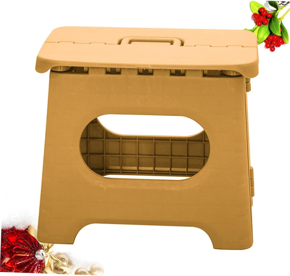 Portable Foldable Step Stool with Carry Handle