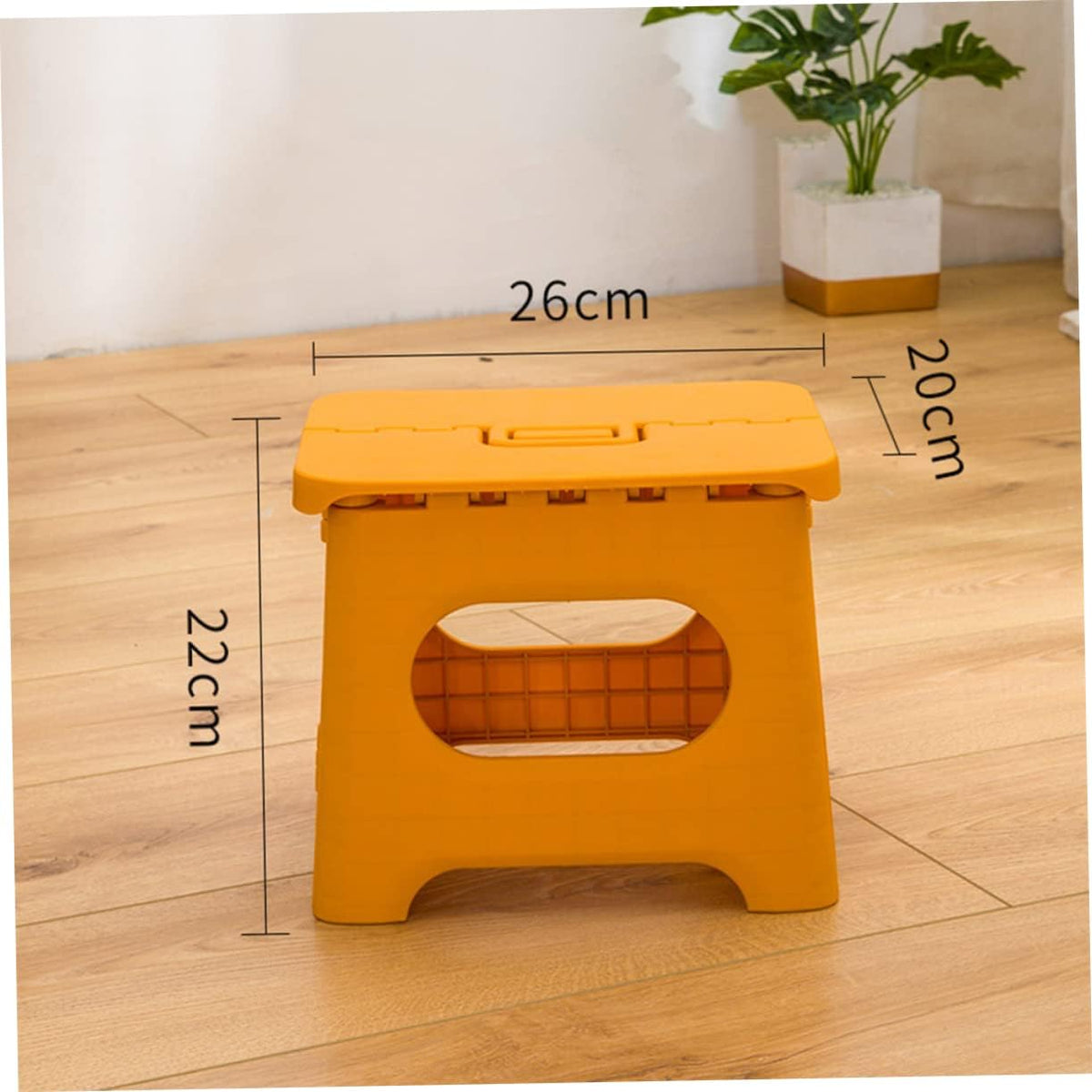 Portable Foldable Step Stool with Carry Handle