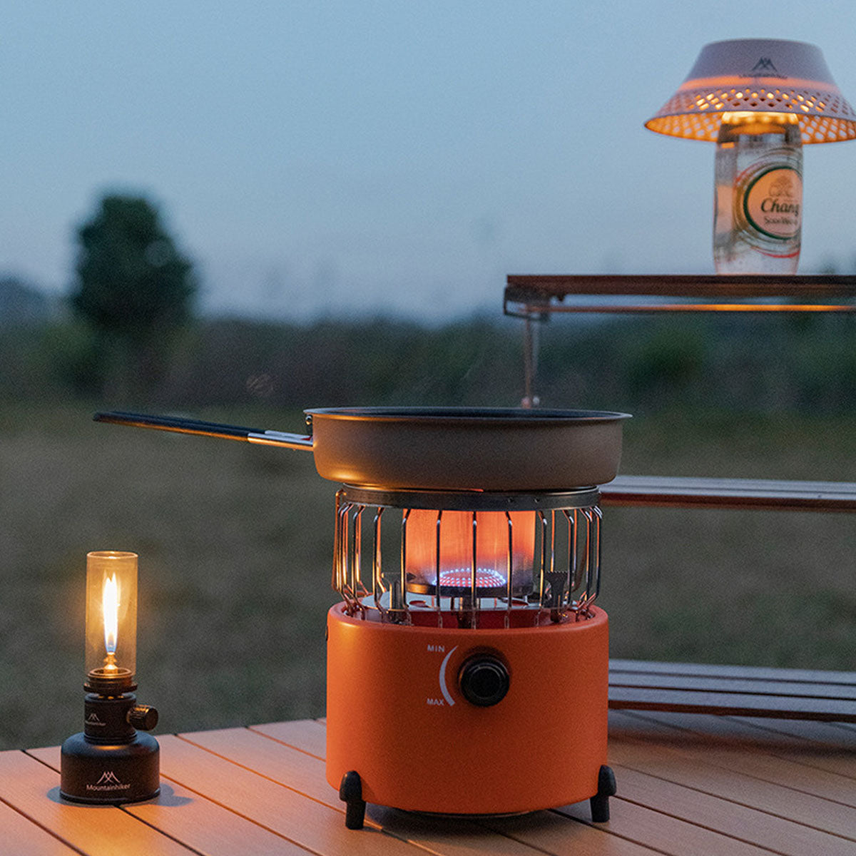 Portable Outdoor Camping Heater and Cooker