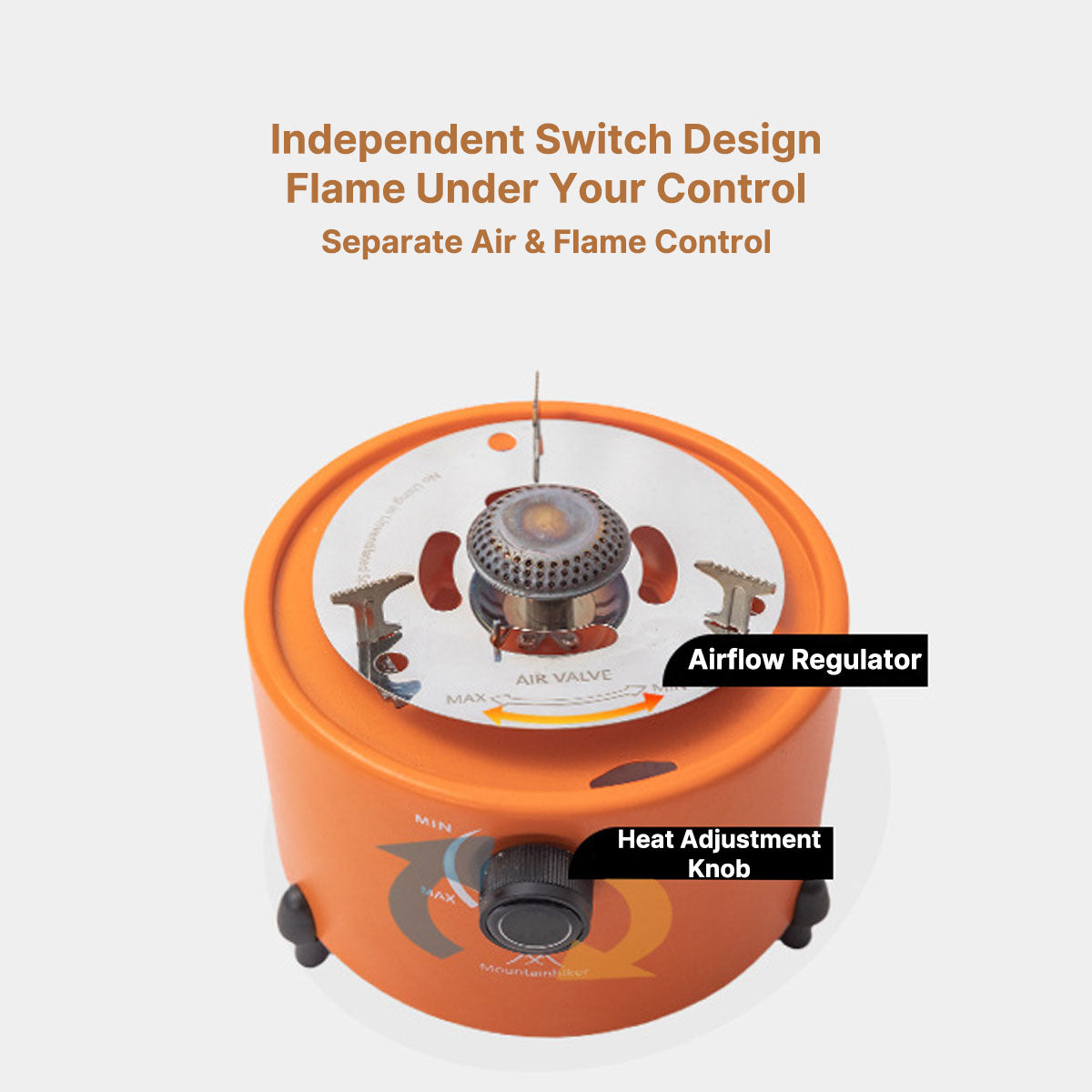 Portable Outdoor Camping Heater and Cooker