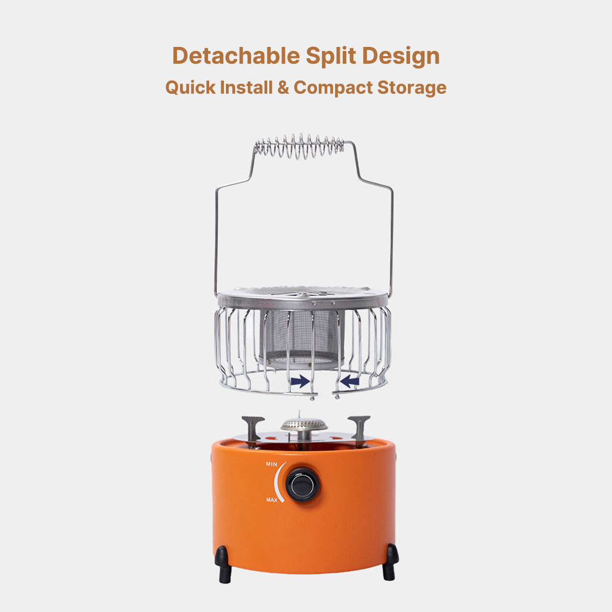 Portable Outdoor Camping Heater and Cooker