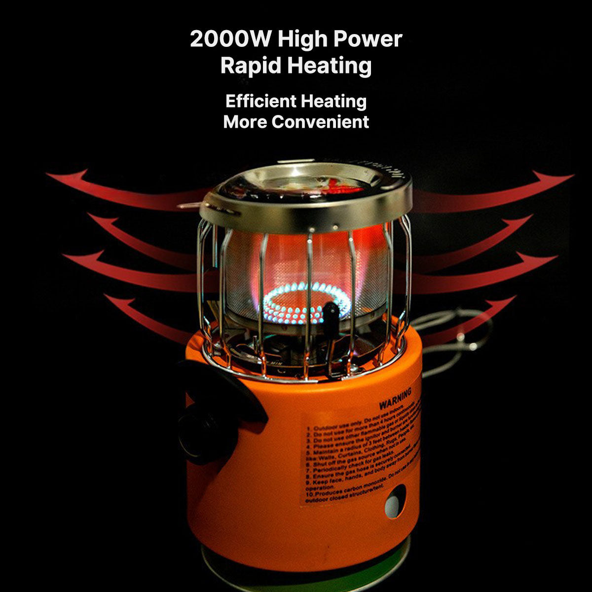 Portable Outdoor Camping Heater and Cooker