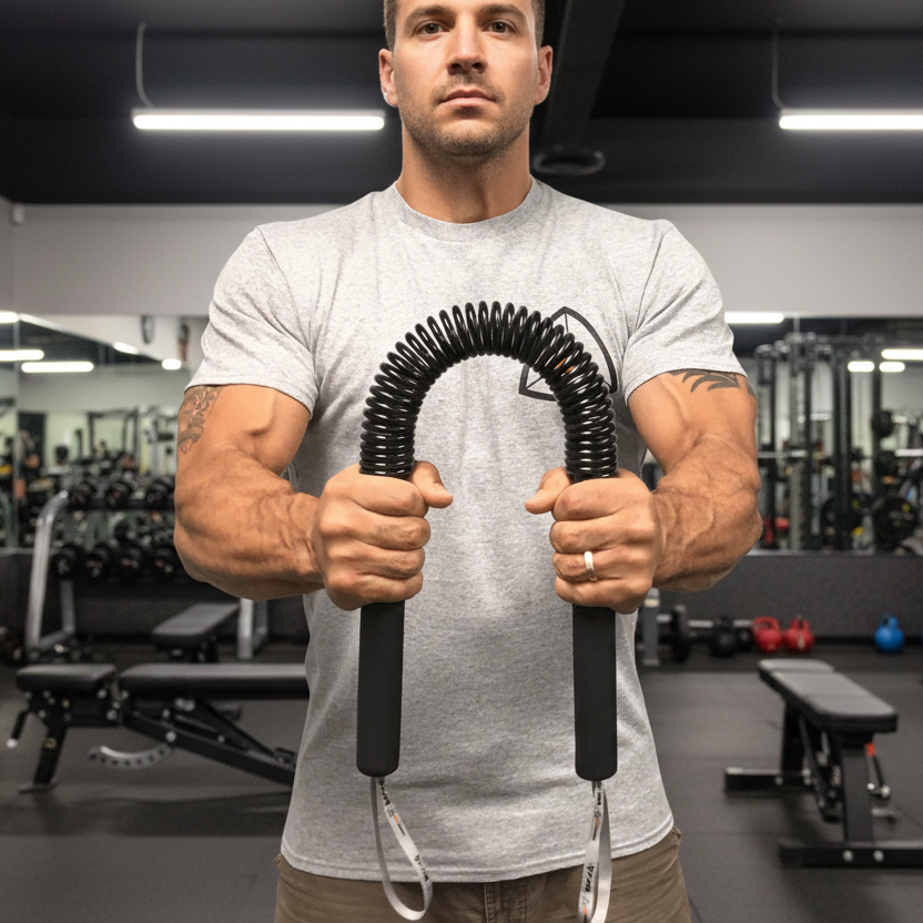 PowerTwist - Adjustable Training Bar for Effective Upper Body Workouts at Home