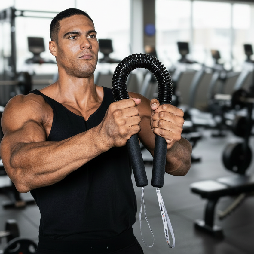 PowerTwist - Adjustable Training Bar for Effective Upper Body Workouts at Home