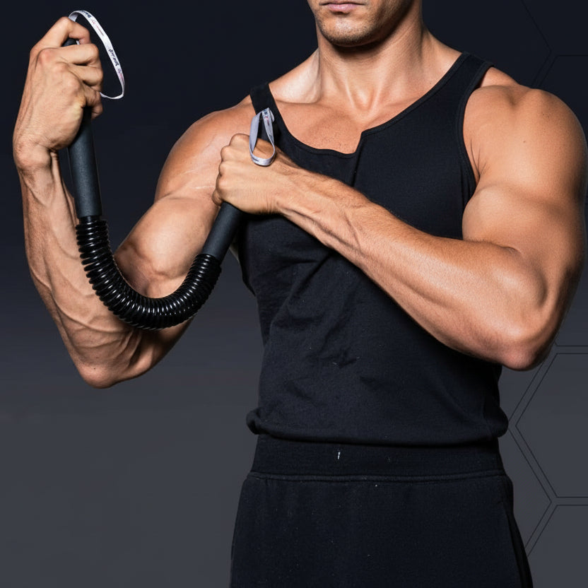 PowerTwist - Adjustable Training Bar for Effective Upper Body Workouts at Home