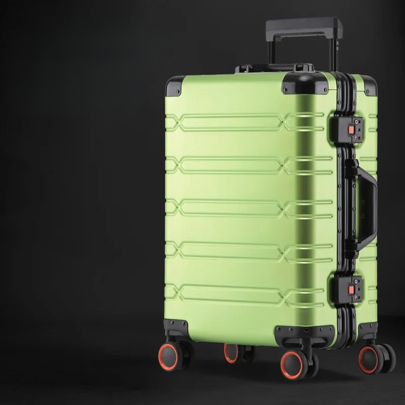 Premium Aluminum Suitcase with TSA Lock and Silent Wheels
