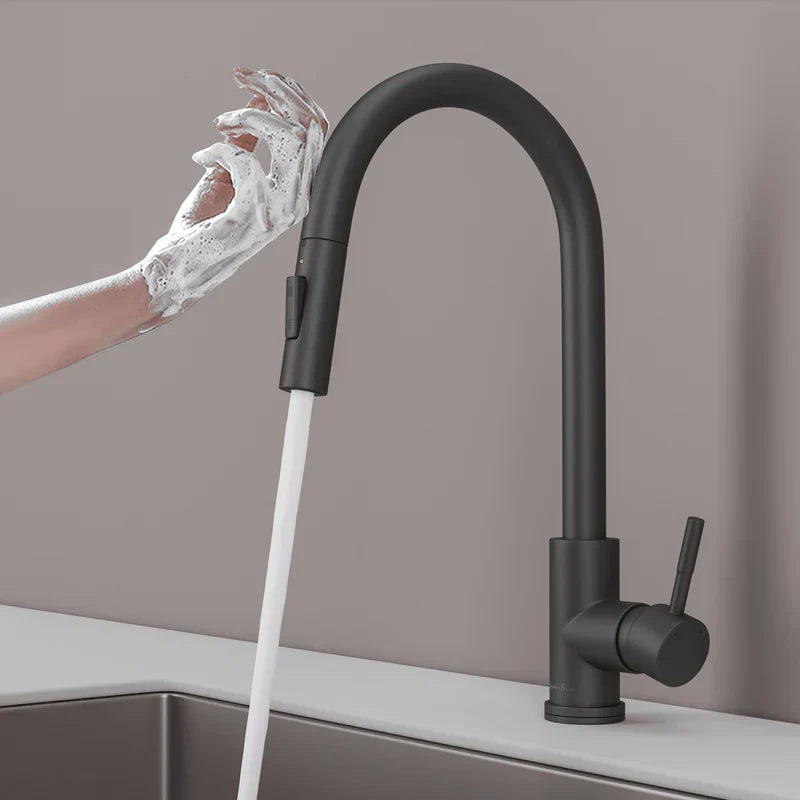 Premium Touch Pull-Down Kitchen Faucet