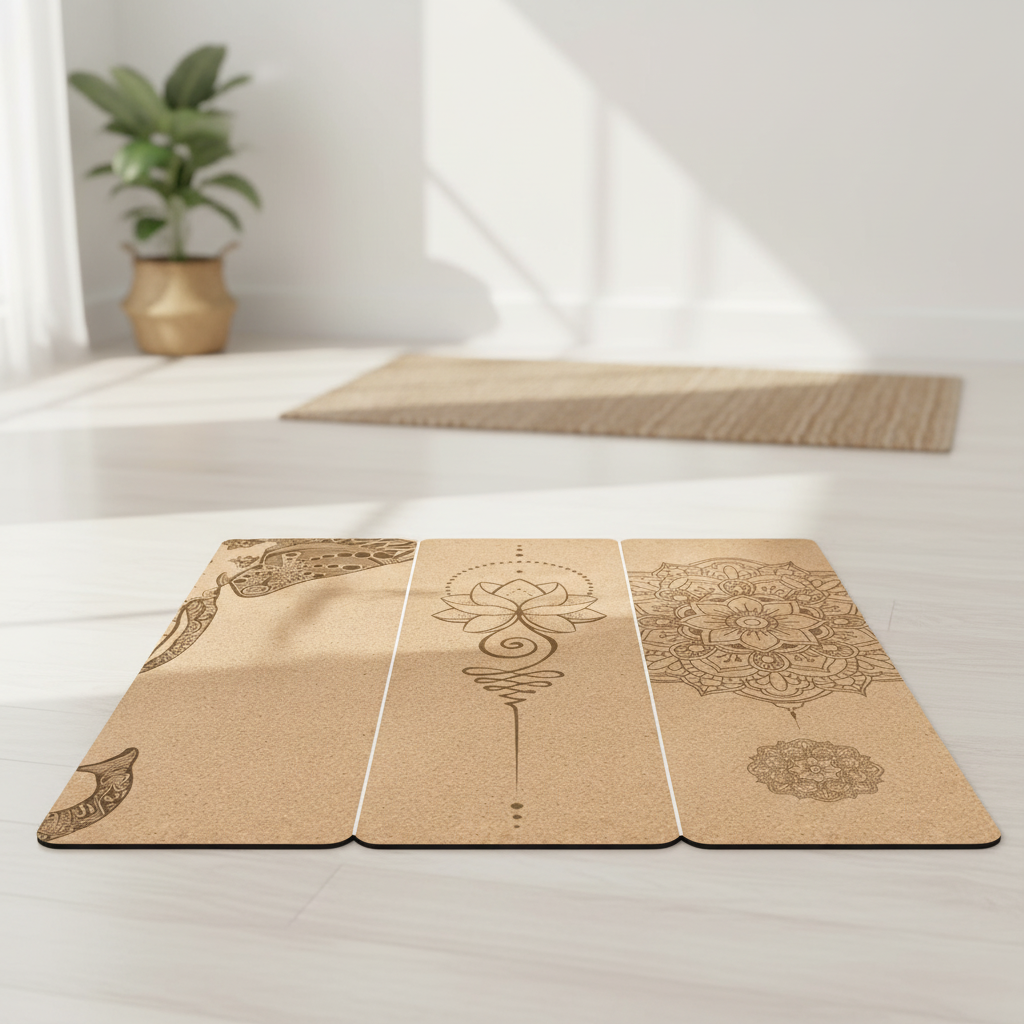 Printed Non-Slip Yoga Mat